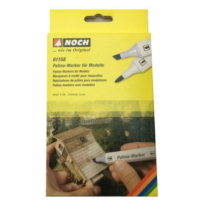 Patina vo fixke - modely, 6 odtieňov  NO61158