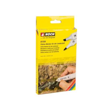 Patina vo fixke - krajina, 6 odtieňov  NO61159