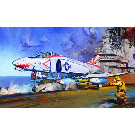 Model Kit letadlo 12232 - F-4B "VF-111 SUNDOWNERS" MCP (1:48)