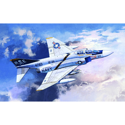 Model Kit letadlo 12305 - F-4J "VF-84 JOLLY ROGERS" (1:48)