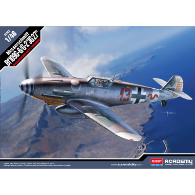 Model Kit letadlo 12321 - Messerschmitt Bf109G-6/G-2 "JG 27" (1:48)