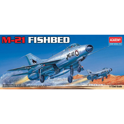 Model Kit letadlo 12442 - M-21 FISHBED (1:72)