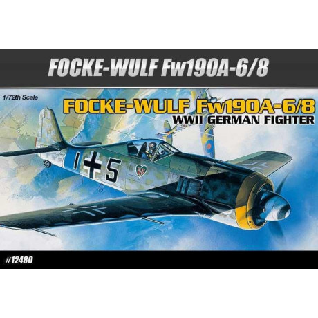 Model Kit letadlo 12480 - FOCKE-WULF FW190A-6/8 (1:72)
