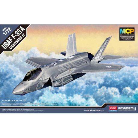 Model Kit letadlo 12507 - F-35A Lightning II MCP (1:72)