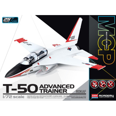 Model Kit letadlo 12519 - ROKAF T-50 ADVANCED TRAINER MCP (1:72)