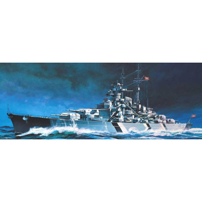 Model Kit loď 14218 - BATTLESHIP BISMARCK (STATIC) (1:800)