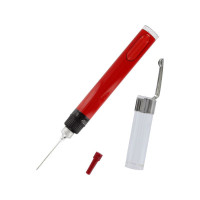 A Modelcraft Precision Metal Gear Oiler 7,5ml pontosan oda juttatja az olajat, ahol szükség van rá, maximális pontossággal. Ideális a műszerek finom mechanikájának kenésére, modellezők, hobbisták és profik számára egyaránt. Tartalmazza a 7,5 cm3 olajat, adagolófedelet. Hossza 135mm, átmérője 15mm.