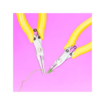 Modelcraft nerezové kleště kulaté přímé