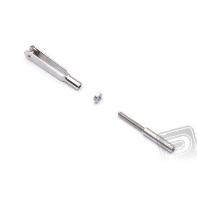 Vidlička kovová M2 s ocelovou spojkou 100 ks.