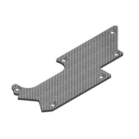 Uhlíková vzpěra 3,0mm spodního zadního pravého ramene, 1 ks.