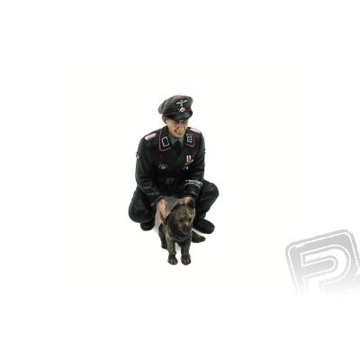1/16 plukovník Otto Paetsch se psem