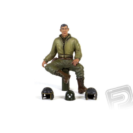 1/16 sedící figurka poručíka G.Clarka