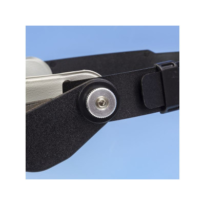 Lightcraft čelenka s lupou a LED osvětlením (set)