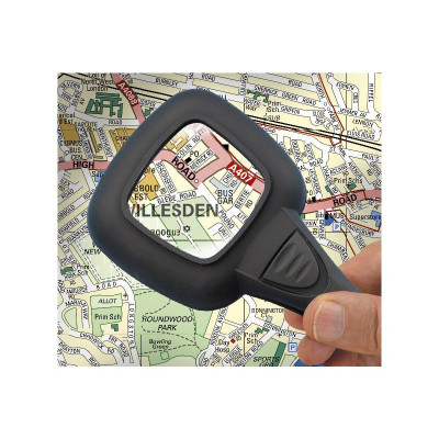 Lightcraft lupa s LED osvětlením a stojánkem