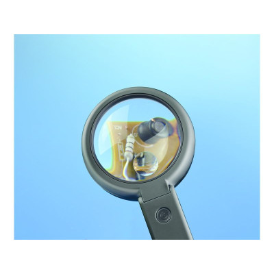 Lightcraft lupa s LED osvětlením a sklopným stojánkem