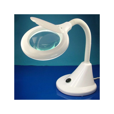 Ligtcraft stolní ohebná lampa s lupou