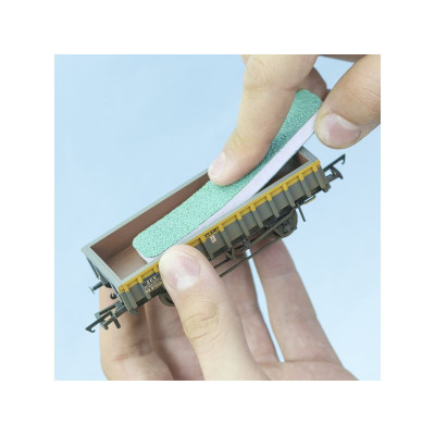 Modelcraft flexibilní brousítko 80x30x6mm (3ks)