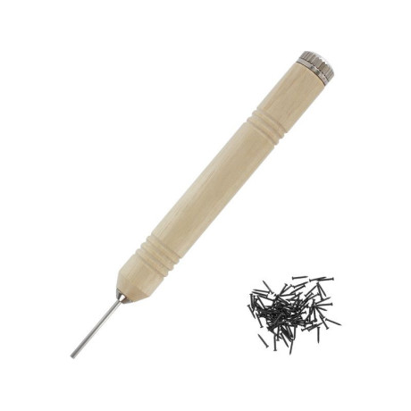 Modelcraft zatloukač hřebíků, ocelové hřebíky 1x7mm (100ks)