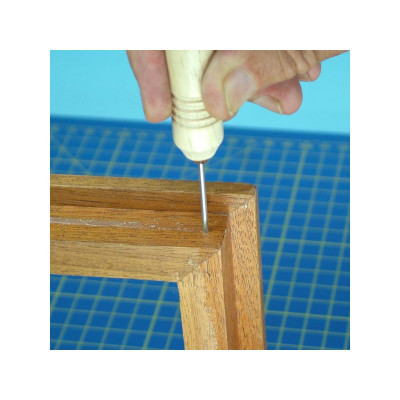 Modelcraft zatloukač hřebíků, mosazné hřebíky 0.5x10mm (100ks)