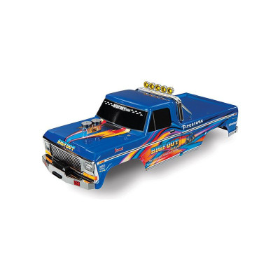 Traxxas karosérie Bigfoot No. 1 modrá