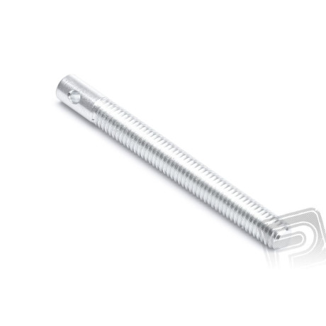 Ocelová spojka lanka, M2 x 24mm s 1,5mm vrtáním, 100 ks.