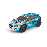 A Ninco bemutatja a kisebb méretű Nincoracers X Rally Galaxy-t.
A 14 cm-es hosszával elsősorban beltéri versenyekre alkalmas. Gyönyörű színes karosszéria. Puha gumiabroncsok, amelyek minden felületen nagyszerű tapadást biztosítanak. Hátsókerék meghajtású 2WD. 12 km/h sebességig. 2,4 GHz-es karos jeladó.
