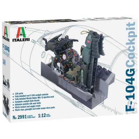 Model Kit kokpit 2991 - F-104 G STARFIGHTER COCKPIT (1:12)