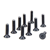 Pótalkatrész RC modellautóhoz Axial SCX10III Jeep JLU Wrangler: M2.5x10mm FH imbuszcsavar (10 db).