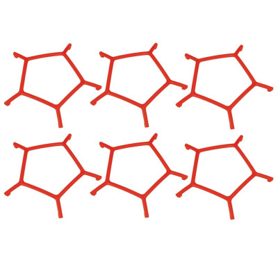 Ochranná klec (6 dílů) Sweeper, červená