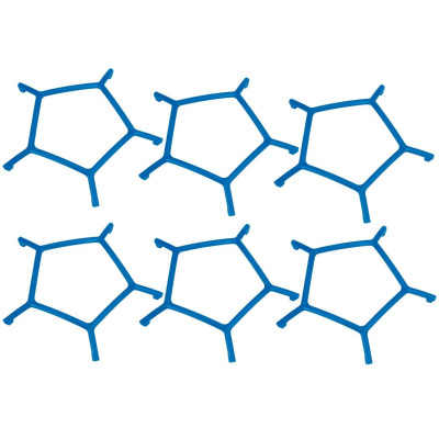 Ochranná klec (6 dílů) Sweeper, modrá