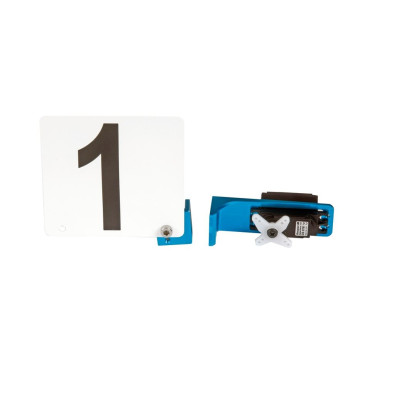 Držák serva a startovního čísla