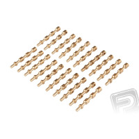 Sárgaréz korlátoszlop 15 mm 3 lyukkal 1 mm átmérőjű kötelekhez.
