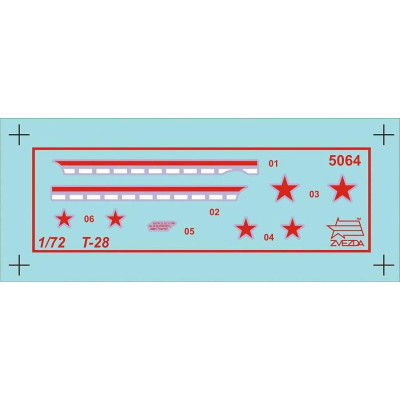 Model Kit tank 5064 - T-28 Soviet Tank (1:72)