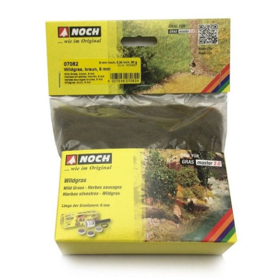 Tráva, hnedá 6 mm - lúka, 50g  NO07082