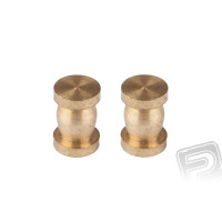 Sárgaréz lámpa az árboc tetejére 4x7 mm (2db).