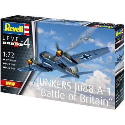 Plastic ModelKit letadlo 04972 - Junkers Ju88 A-1 Battle of Britain (1:72)