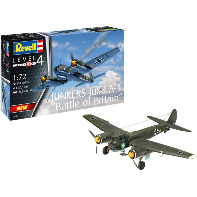 Plastic ModelKit letadlo 04972 - Junkers Ju88 A-1 Battle of Britain (1:72)