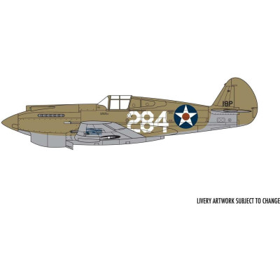 Classic Kit letadlo A01003B - Curtiss P-40B Warhawk (1:72)
