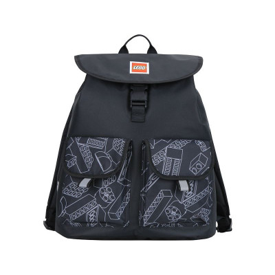 LEGO batoh Tribini Happy - černý