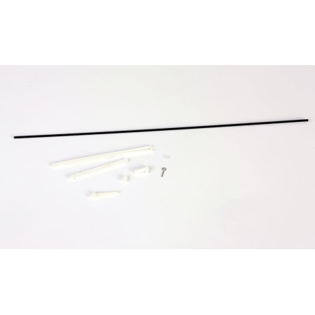 Stěžeň a plastové díly