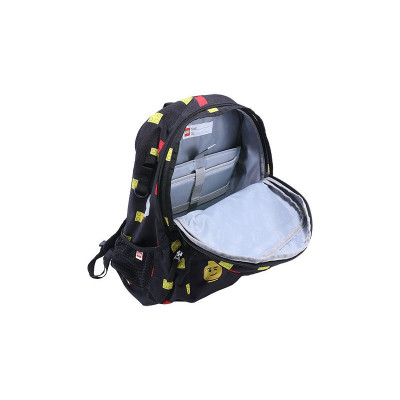 LEGO školní batoh Freshmen - Faces Black