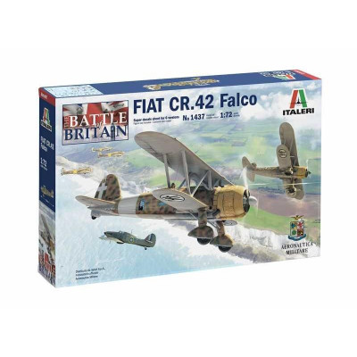Model Kit letadlo 1437 - FIAT CR.42 Falco (1:72)