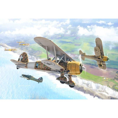 Model Kit letadlo 1437 - FIAT CR.42 Falco (1:72)