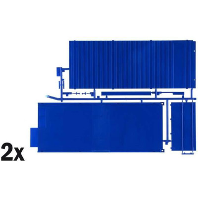 Model Kit truck 3951 - 40’ Container Trailer (1:24)