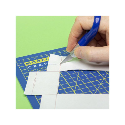 Modelcraft nůž na prst s pevnou čepelí, 2 čepele NO1