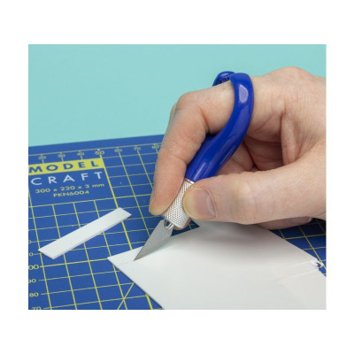 Modelcraft nůž na prst s pevnou čepelí, 2 čepele NO1