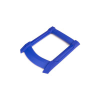 Traxxas tetőmegerősítés kék - védi a tetőt boruláskor. Az anyag kiegyensúlyozott arányt biztosít a rugalmasság és a szilárdság között. Csökkenti a repedés kockázatát még hideg időben is. A TRA7713X karosszériatartóra való felszereléshez tervezték.