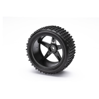 Gumy nalepené – Buggy 1:10, přední, 2ks (Černé)