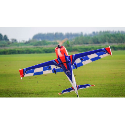 48" Extra 300 EXP V2 - Modrá/Oranžová/Bílá 1,21m