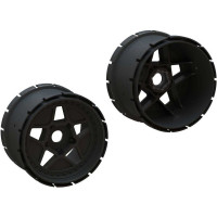Pótalkatrész RC modellhez Arrma Outcast 8S: keréktárcsa 4.9" MT 24mm hex (2 db).